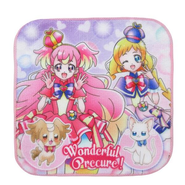 ネコポス便発送可】25551 プリキュア ミニタオル3枚セット わんだふる