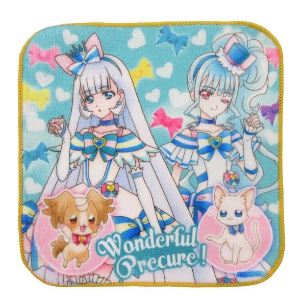 ネコポス便発送可】25551 プリキュア ミニタオル3枚セット わんだふる