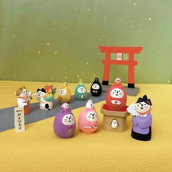 デコレ FUKU 福 MONO ZCB-43943「縁起かつぎ招き猫」concombre