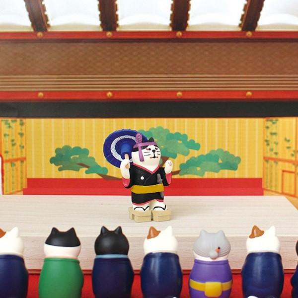 ZCB-59736 「銀座 歌舞伎猫」デコレ concombre コンコンブル 旅猫
