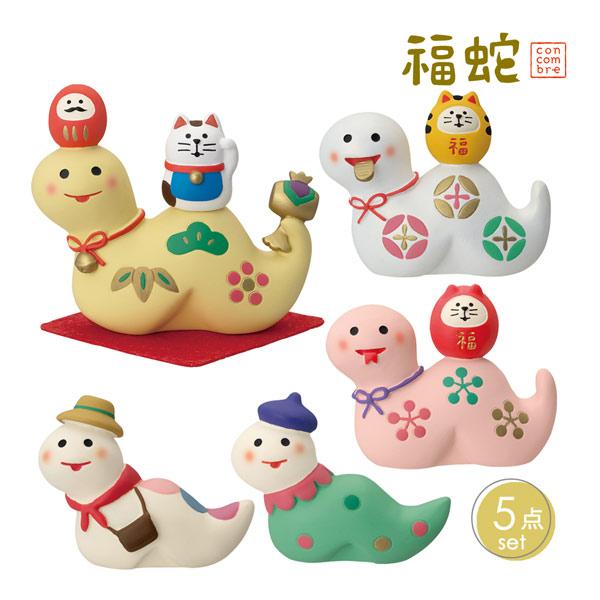 DECOLE（デコレ） fukuhebi-set「福蛇5点セット」 concombre