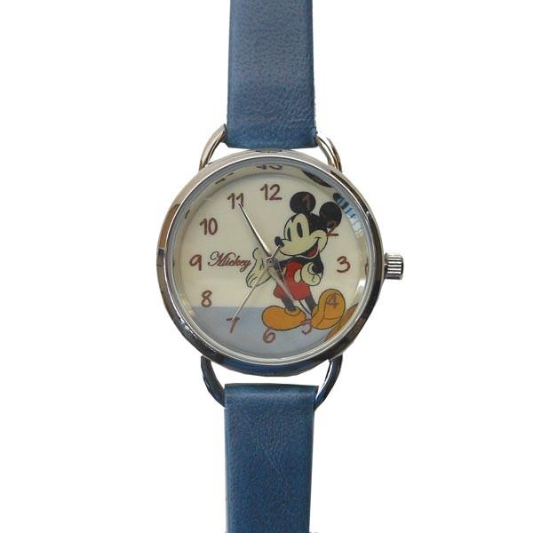MKN011-3/(Field work/フィールドワーク)腕時計「ディズニー手書き風」（ミッキー/ブルー）/Disney/バンド/リスト/Watch/ファッション/ハンド｜pas-a-pas
