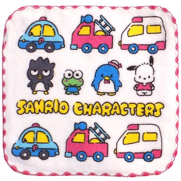 【ネコポス便発送可】サロンジェ サンリオ男児 ミニタオル３枚セット 40511 サンリオ Sanrio コットン 綿 16×16cm ウォッシュ エチケット 洗顔 手洗い |  | 02