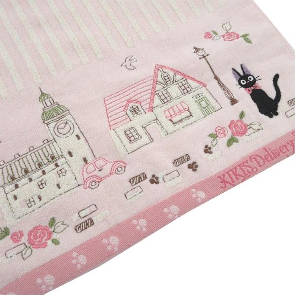 ネコポス便発送可】0594108600 丸眞 魔女の宅急便 フェイスタオル