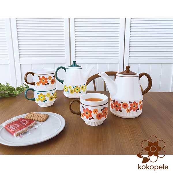 デコレ kokopele ココペル KP-43003-04 レトロティーポット DECOLE