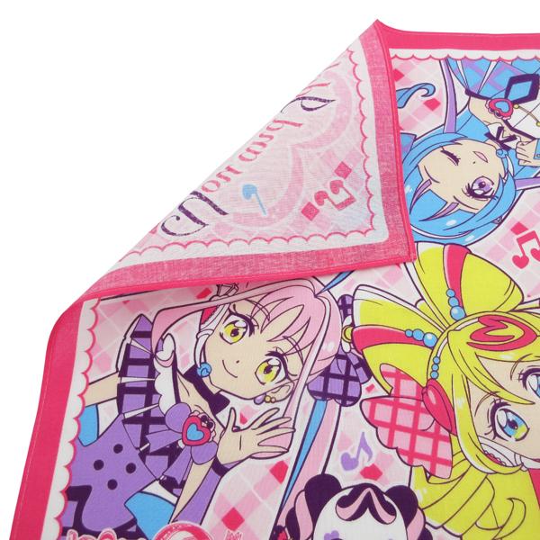 ネコポス便発送可】25061 プリキュア ハンカチ キミとアイドル