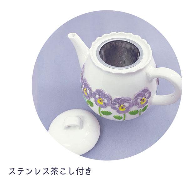 DECOLE（デコレ） MG-62253-54「お花ティーポット」アネモネ パンジー 