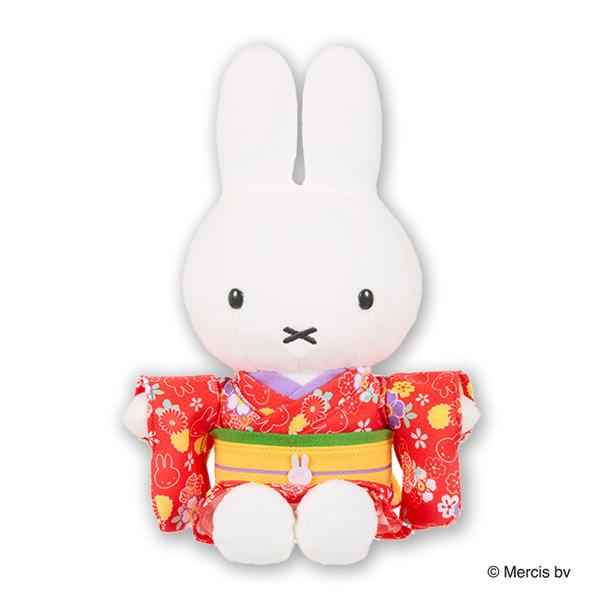 ミッフィー　スタイル　ジャパネスクミッフィー 着物　マスコット　さくら Miffy ジャパネスクミッフィー 着物マスコットキーチェーン