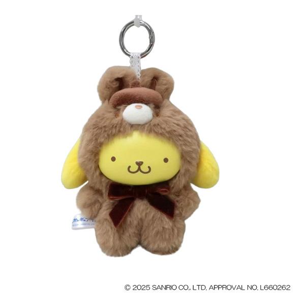 ポムポムプリン 224484-26 ファインフェイスミニ ラテバニー うさぎ