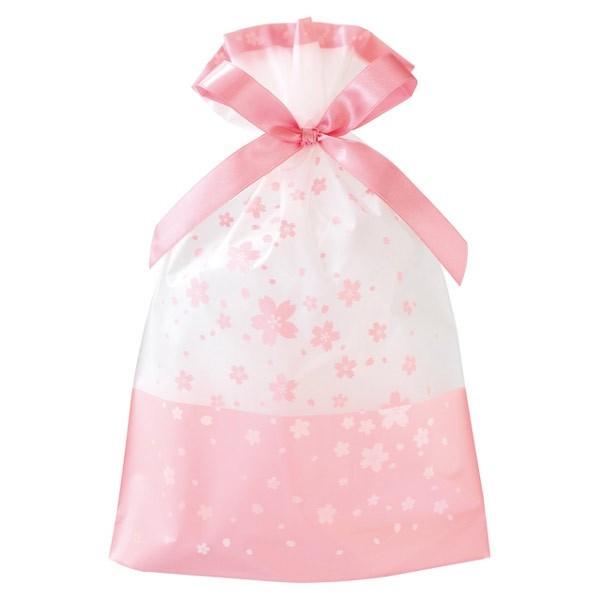 sakura-okasi-set/【弊社オリジナルギフトセット】桜巾着お菓子