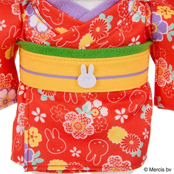 Miffy（ミッフィー） 603992-683-set ジャパネスク 着物 ぬいぐるみ