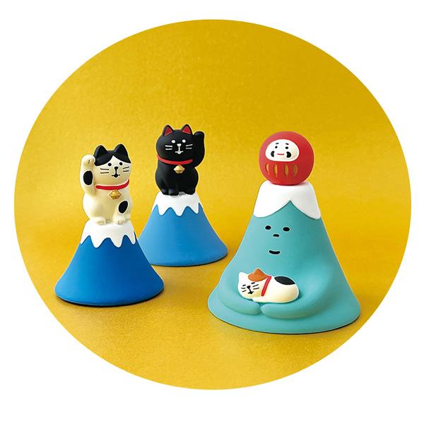 デコレ コンコンブル 29点セット デコレ コンコンブル 七福猫セット - 雑貨屋 Cheese