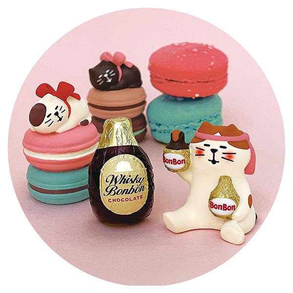 DECOLE（デコレ） ZCB-90307-08 DECOLE 「子猫とつみつみマカロン