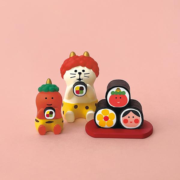 DECOLE（デコレ） ZFK-16229K 小鬼 恵方巻 まったり節分会 豆まき