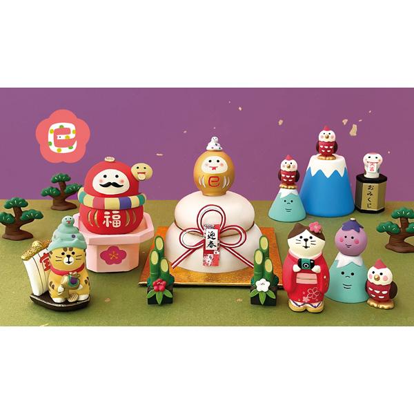 DECOLE（デコレ） ZSG-35579G「紅白ミニ門松セット」 concombre