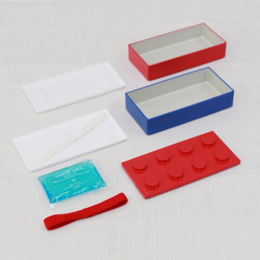 お弁当箱 2段 子供 ランチボックス おしゃれ スリム セット 女子 男性 ギフト 食洗機対応 幼稚園 小学生 こども 日本製 P:BLOCK ツートンブロック 弁当箱 480ml | ブランド登録なし | 06