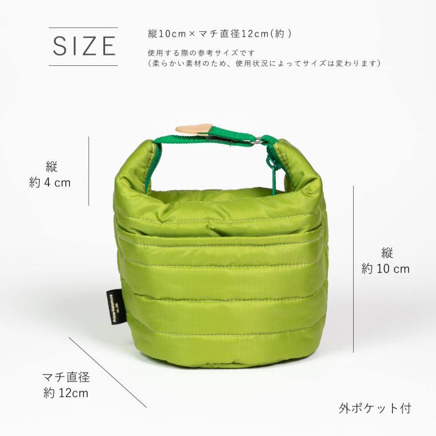 保冷バッグ ミニ 保冷 保温 ランチバッグ 弁当袋 小型 おにぎり お弁当 日本製 撥水 軽量 おしゃれ ゴルフ レディース メンズ Ecorip ラウンドバッグ S | ECORIP | 12