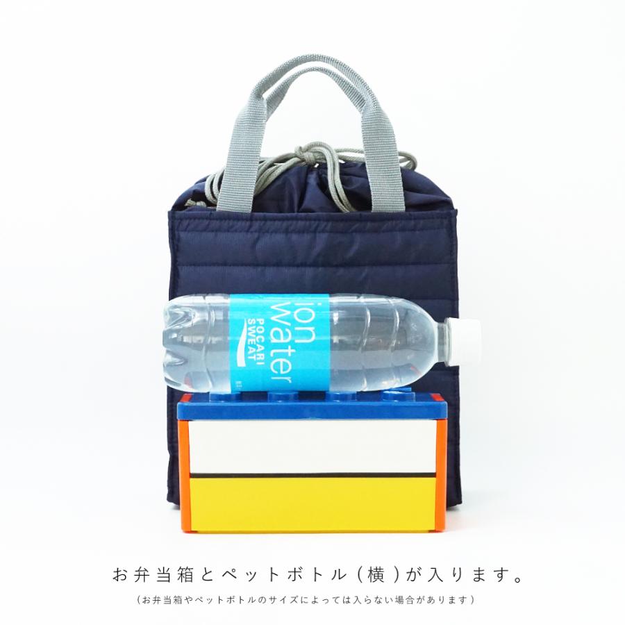 保冷バッグ 保冷 保温 エコバッグ バッグ ランチバッグ 弁当袋 おしゃれ 大きめ 折りたたみ レディース ブランド トート 日本製 Ecorip 巾着 トートバッグ L | ECORIP | 08