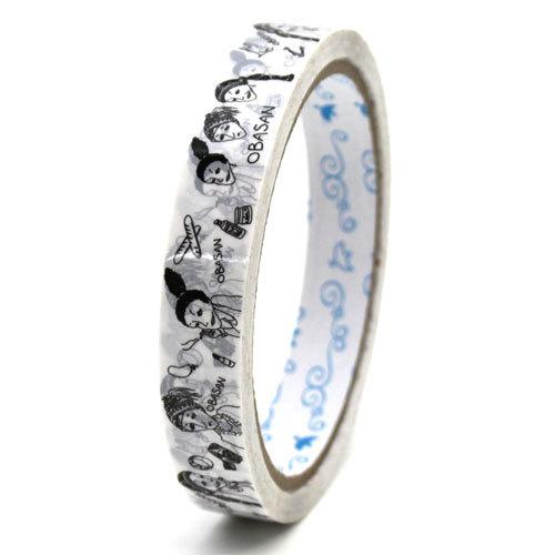d-tape デコレーションミニテープ フィルム おばさん おしゃれ OPP | ブランド登録なし