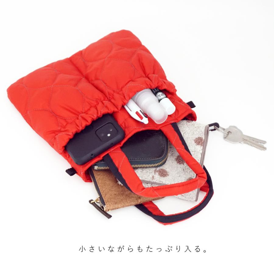 バッグ トートバッグ 保冷バッグ 軽い かわいい おしゃれ スマホショルダー レディース バッグインバッグ 女性 軽量 日本製 Ecorip-dew 保冷 フラットトート S｜pas2｜07