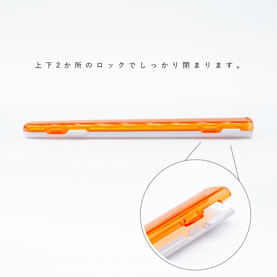 箸ケース お箸 箸 カトラリー 弁当箱  ケース 食洗機対応 プレゼント ケースのみ おしゃれ かわいい 日本製 【 CLEAR クリアハーフケース 】 | ブランド登録なし | 11