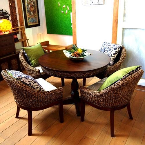 アジアン家具 アバカ ダイニングチェア