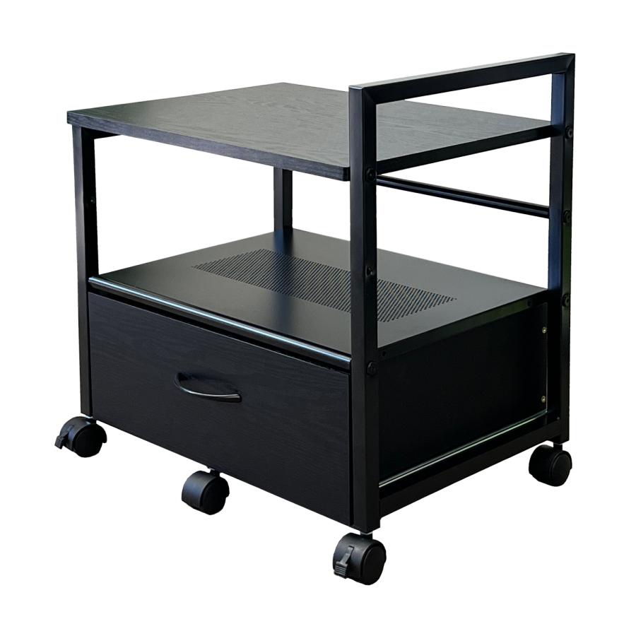 レメックス・ジャパン 【机やテーブルの下に収納可能】プリンター台