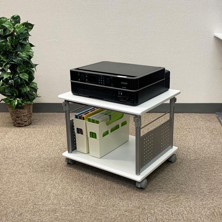 レメックス・ジャパン プリンター台 PJC-7203 デスクの下 に収納可能