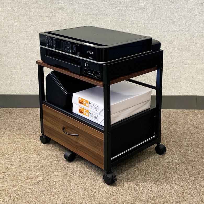 プリンターワゴン ダークウッド RPD-PW02 プリンターワゴン ダークウッド RPD-PW02 プリンターワゴン ダーク