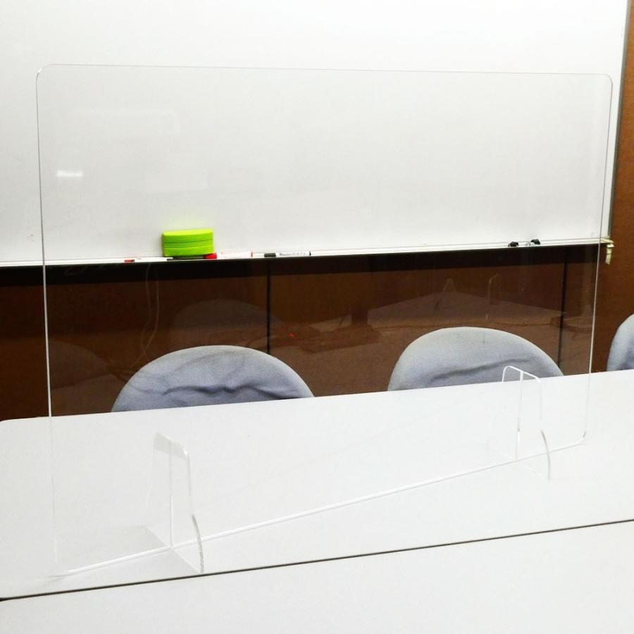 アクリル パーテーション 透明板 衝立 仕切り W900×H600mm : PASCAL