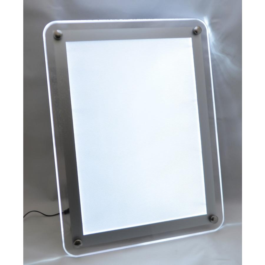 LEDパネル A3 ポスターフレーム アクリルフレーム 角丸タイプ 白色LED点灯 | ブランド登録なし | 02