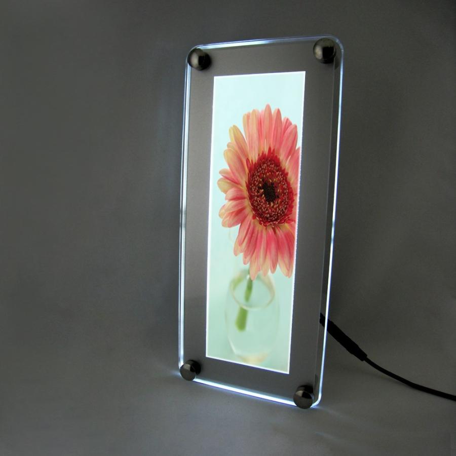 LEDパネル A4 ハーフ ポスターフレーム バックライト ポスターパネル