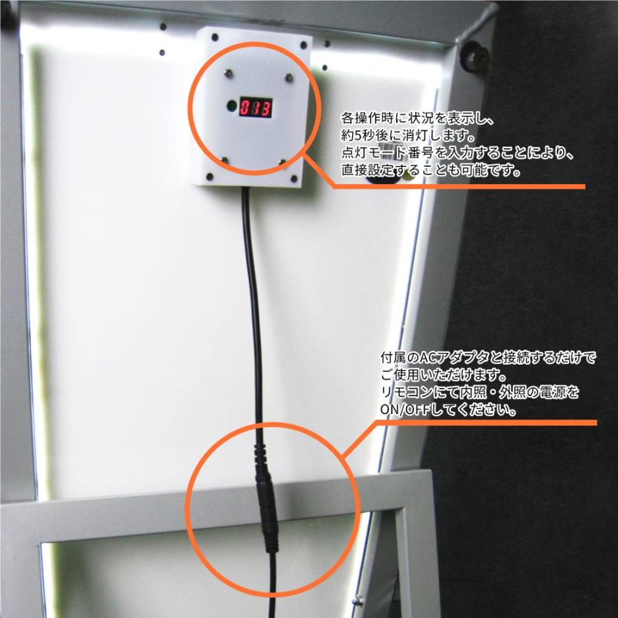 ポスターフレーム LED パネル デジタルRGB A4 ハーフ 店舗ディスプレイ 屋内 | ブランド登録なし | 09