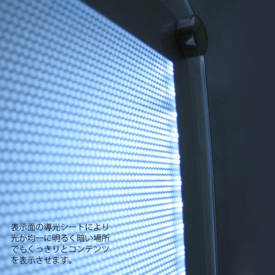 LED パネル ポスターフレーム バックライト B1 白色LED搭載 送料無料｜pascalstore｜10
