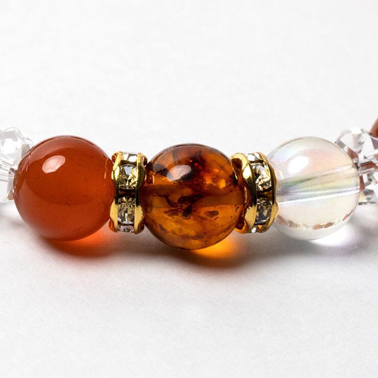 アンバー・カーネリアン デザインブレスレット |  | 02