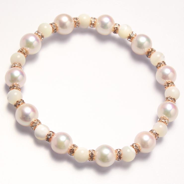 【aco classic】アコヤ真珠・マザーオブパール ブレスレット |  | 03