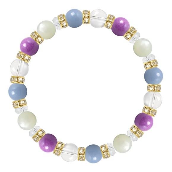 パワーストーン ブレスレット フォスフォシデライト・エンジェライト 癒し 家庭円満 人間関係 |  | 01