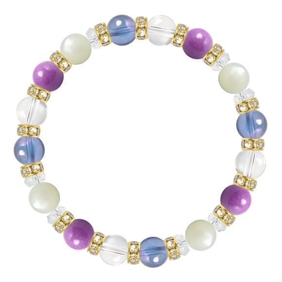 パワーストーン ブレスレット フォスフォシデライト・コスモオーラ 癒し 仕事運 人間関係 |  | 01