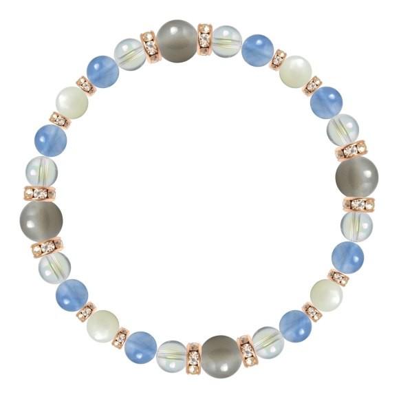 パワーストーン ブレスレット グレームーンストーン・ブルーフローライト 恋人・夫婦円満 縁結び 誕生石 6月 癒し 願望成就 |  | 01