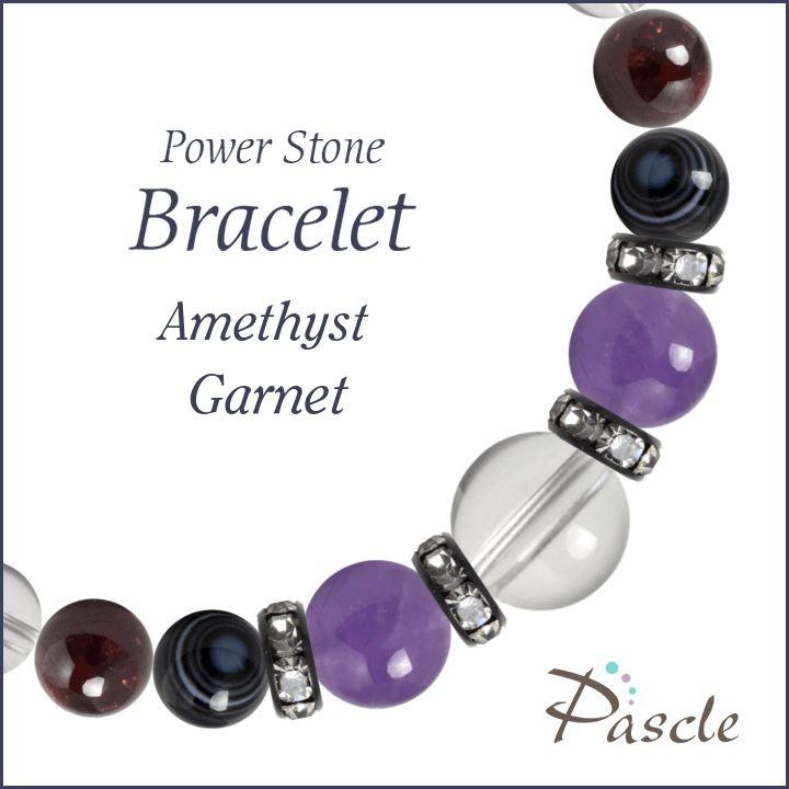 セール開催中 パワーストーン ブレスレット アメジスト ガーネット 誕生石 2月 恋愛成就 結婚運 恋人 夫婦円満 1月 願望成就 工房直送価格 Fnsd Com Tw