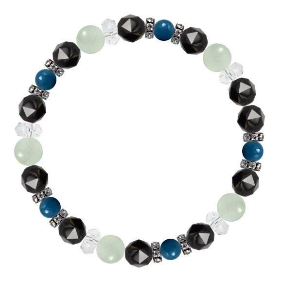 パワーストーン ブレスレット グリーンカルサイト・アクアマリン 仕事運 人間関係 家庭円満 誕生石 3月 結婚運 |  | 01