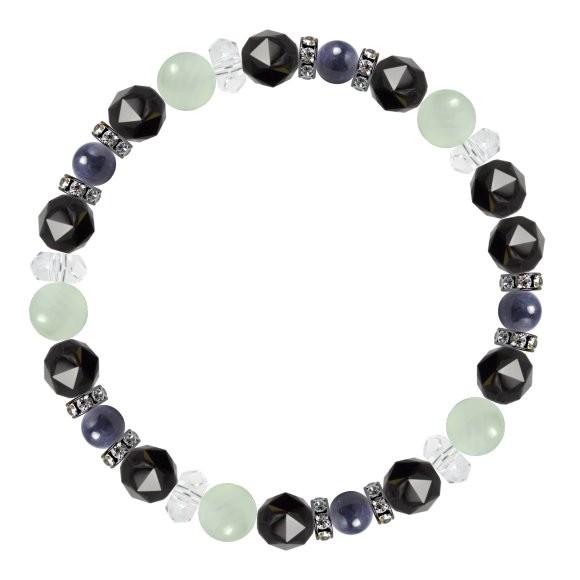 パワーストーン ブレスレット グリーンカルサイト・サファイア 仕事運 人間関係 金運 誕生石 9月 |  | 01