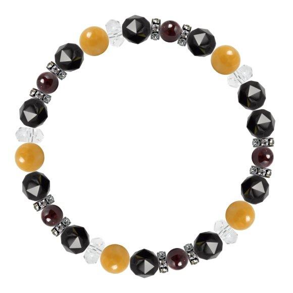 パワーストーン ブレスレット オレンジカルサイト・ガーネット 仕事運 人間関係 恋人・夫婦円満 誕生石 1月 願望成就 |  | 01