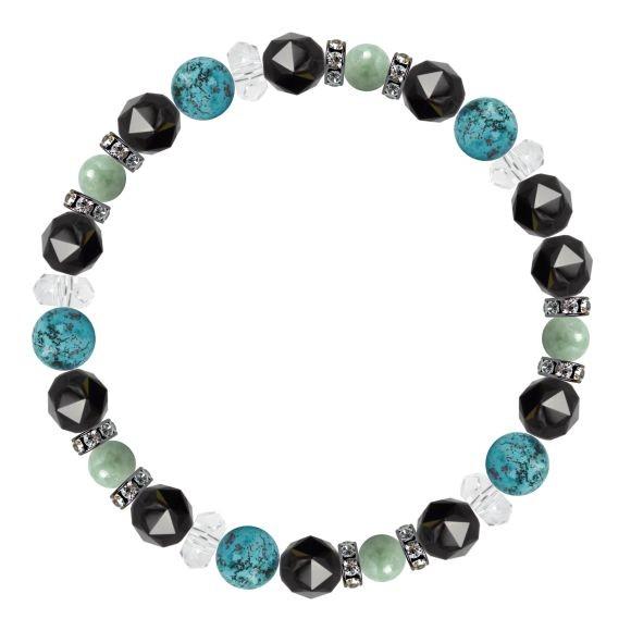 パワーストーン ブレスレット クリソコラ・翡翠 家庭円満 人間関係 仕事運 誕生石 5月 願望成就 |  | 02