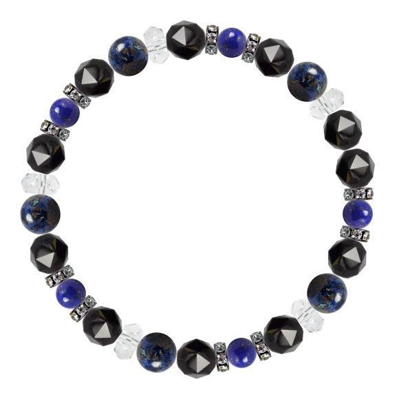 パワーストーン ブレスレット クリソコラ・ラピスラズリ 家庭円満 人間関係 魔除け・厄除け 誕生石 12月 恋愛成就 |  | 01