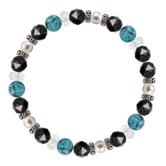 パワーストーン ブレスレット クリソコラ・アコヤ真珠 家庭円満 人間関係 健康 誕生石 6月 癒し |  | 02