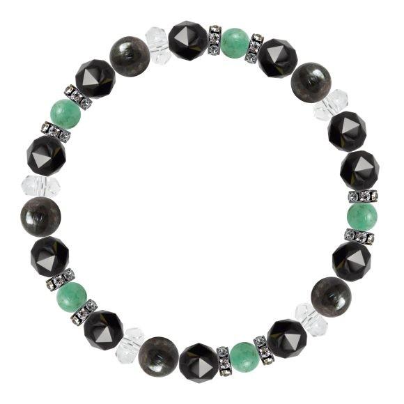 パワーストーン ブレスレット ヌーマイト・エメラルド 魔除け・厄除け 恋人・夫婦円満 家庭円満 誕生石 5月 |  | 01