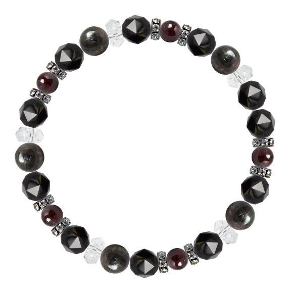 パワーストーン ブレスレット ヌーマイト・ガーネット 魔除け・厄除け 恋人・夫婦円満 誕生石 1月 願望成就 |  | 01