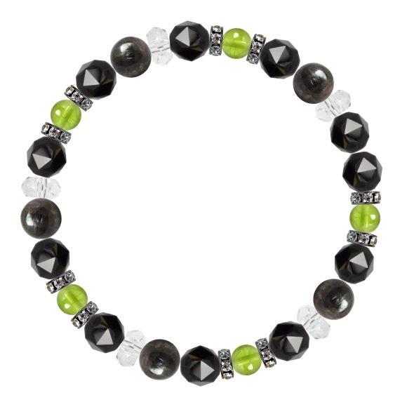 パワーストーン ブレスレット ヌーマイト・ペリドット 魔除け・厄除け 誕生石 8月 恋人・夫婦円満 人間関係 |  | 01