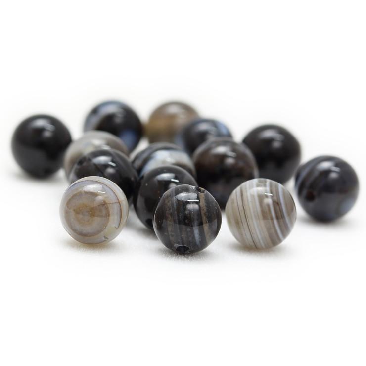 【粒売り/バラ売り】天眼石（アイアゲート） 6mm |  | 02